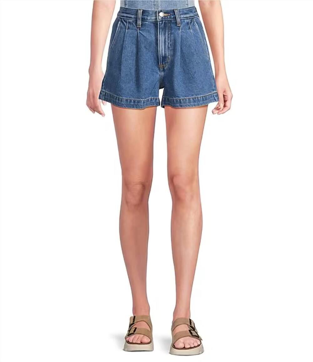 NEW DAZE coronado pleated short in montage